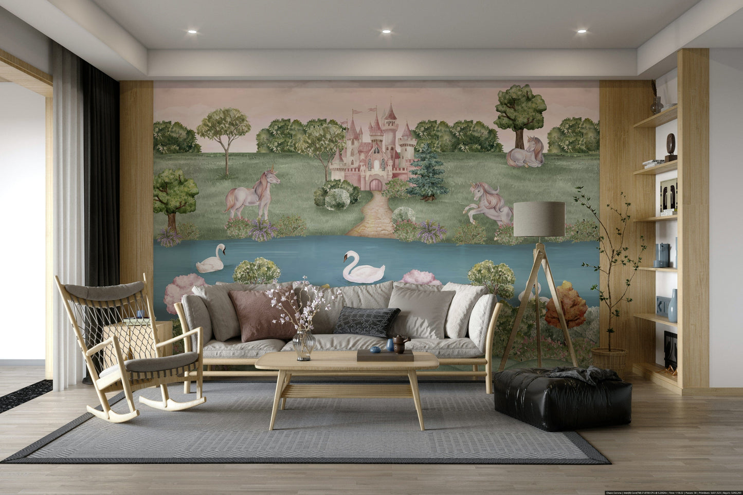 The overall feel is quiet and serene.

