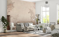 Unicorns in a Magical Dreamy Forest – Shell Wall Mural