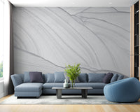 Artistic grey marble wall mural style
