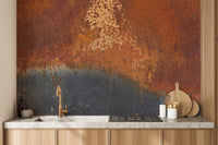 Rustic Effect Metal Mural - Giffywalls