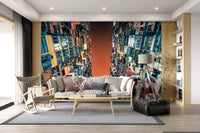 Urban Canyon Wall Mural