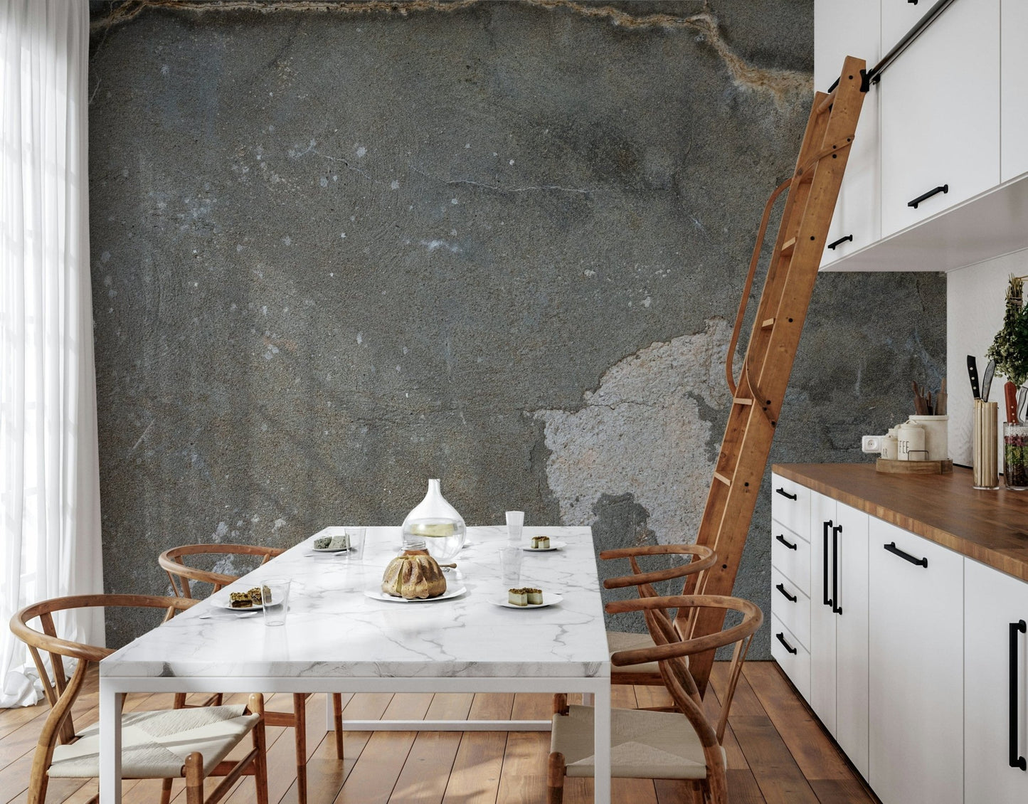 Urban Gray - Industrial Wall Mural -2306807