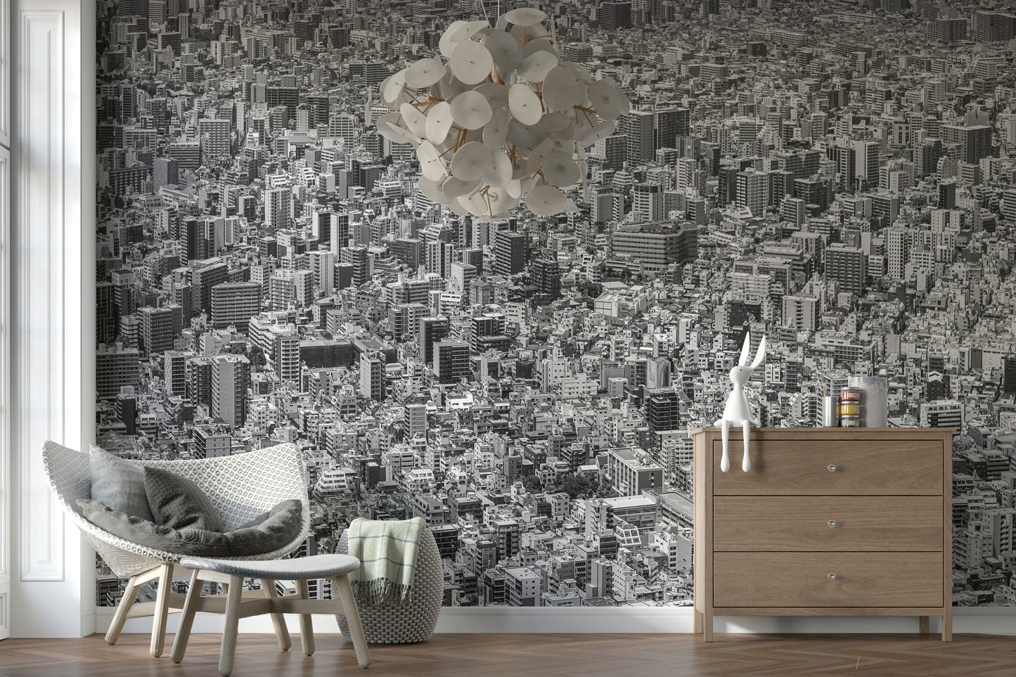 Metropolis Gridlock Wall Mural -2319176