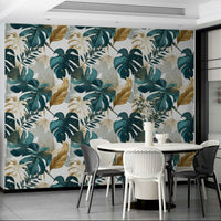 Urban Jungle Dream mural for biophilic interiors

