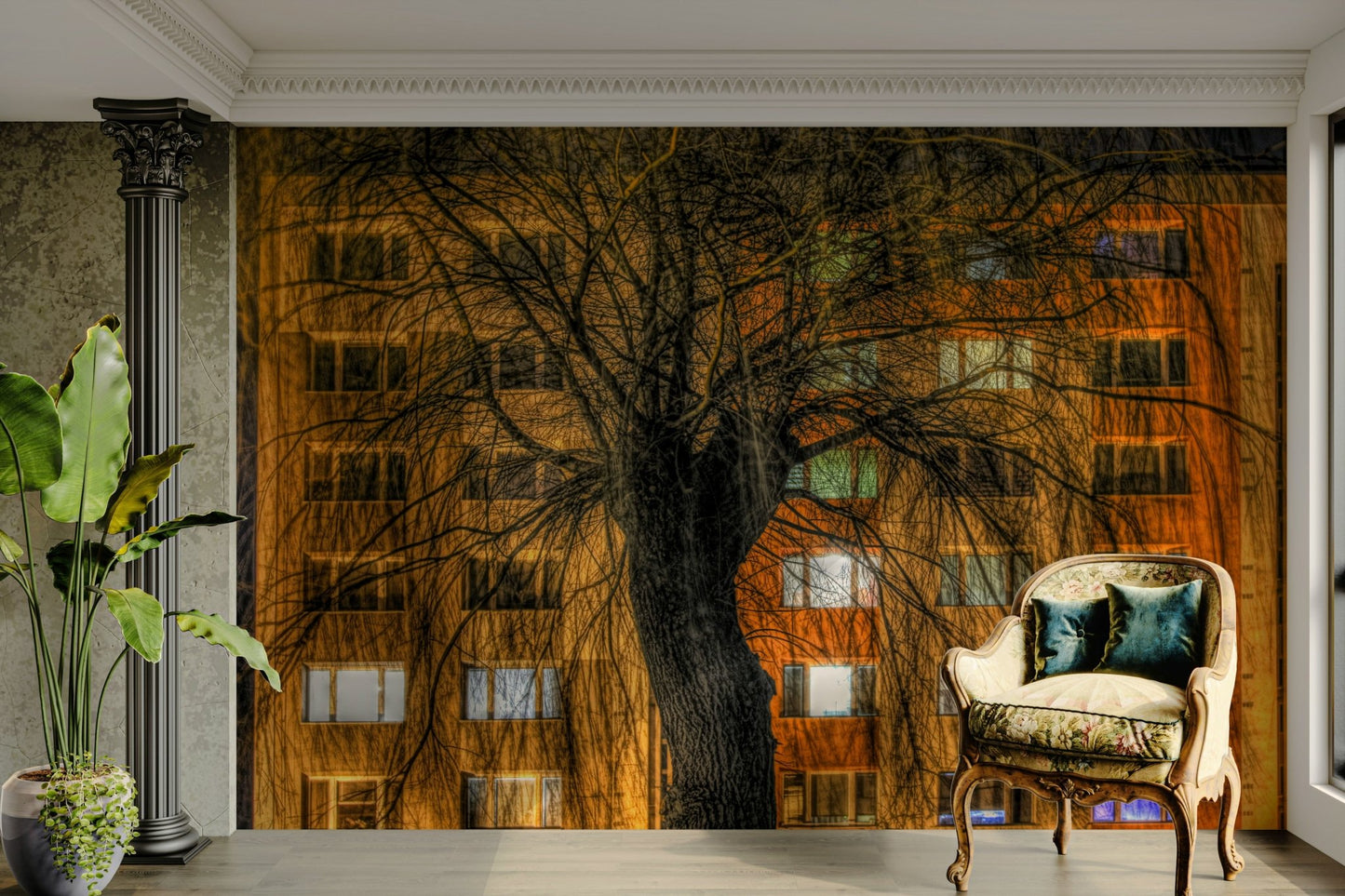 Creates a unique and contemplative atmosphere.

