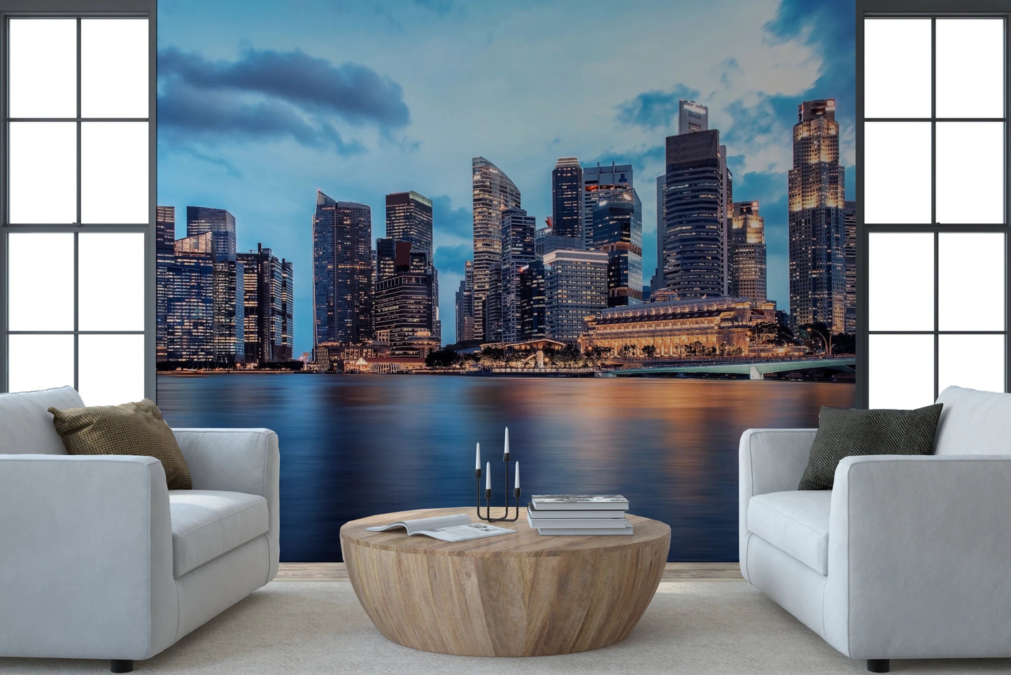Urban Serenity Wall Mural