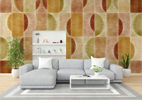 The design features clean lines and intersecting shapes.

