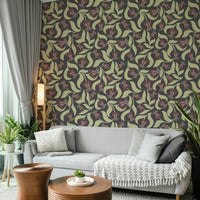 A modern and artistic wallpaper pattern.
