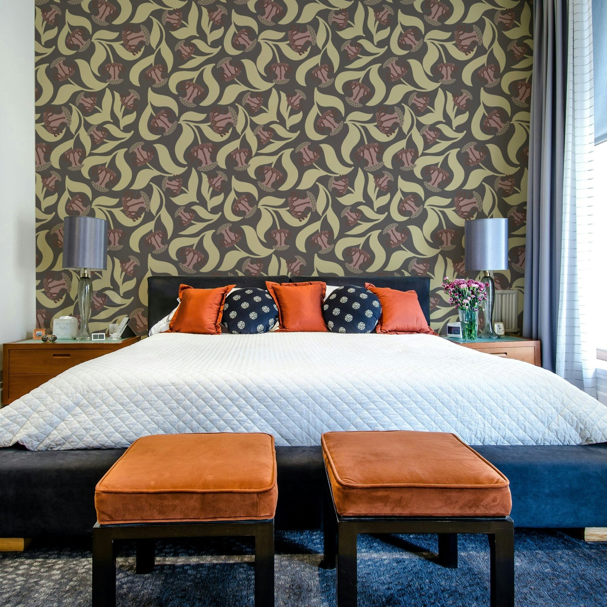 There's a sense of movement, creativity, and contemporary elegance.
