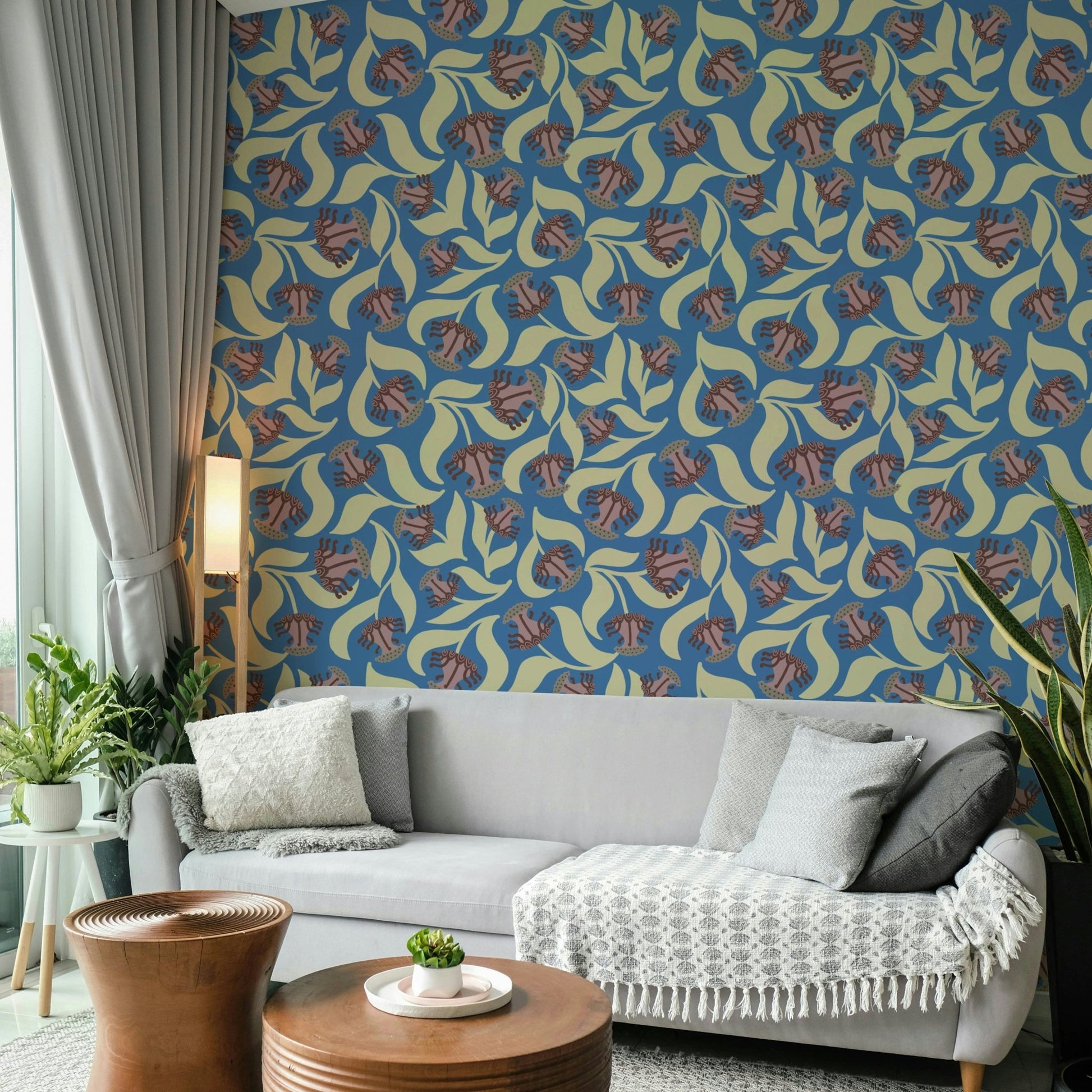 Colors are likely harmonious and contemporary, possibly muted or vibrant depending on the specific design.
