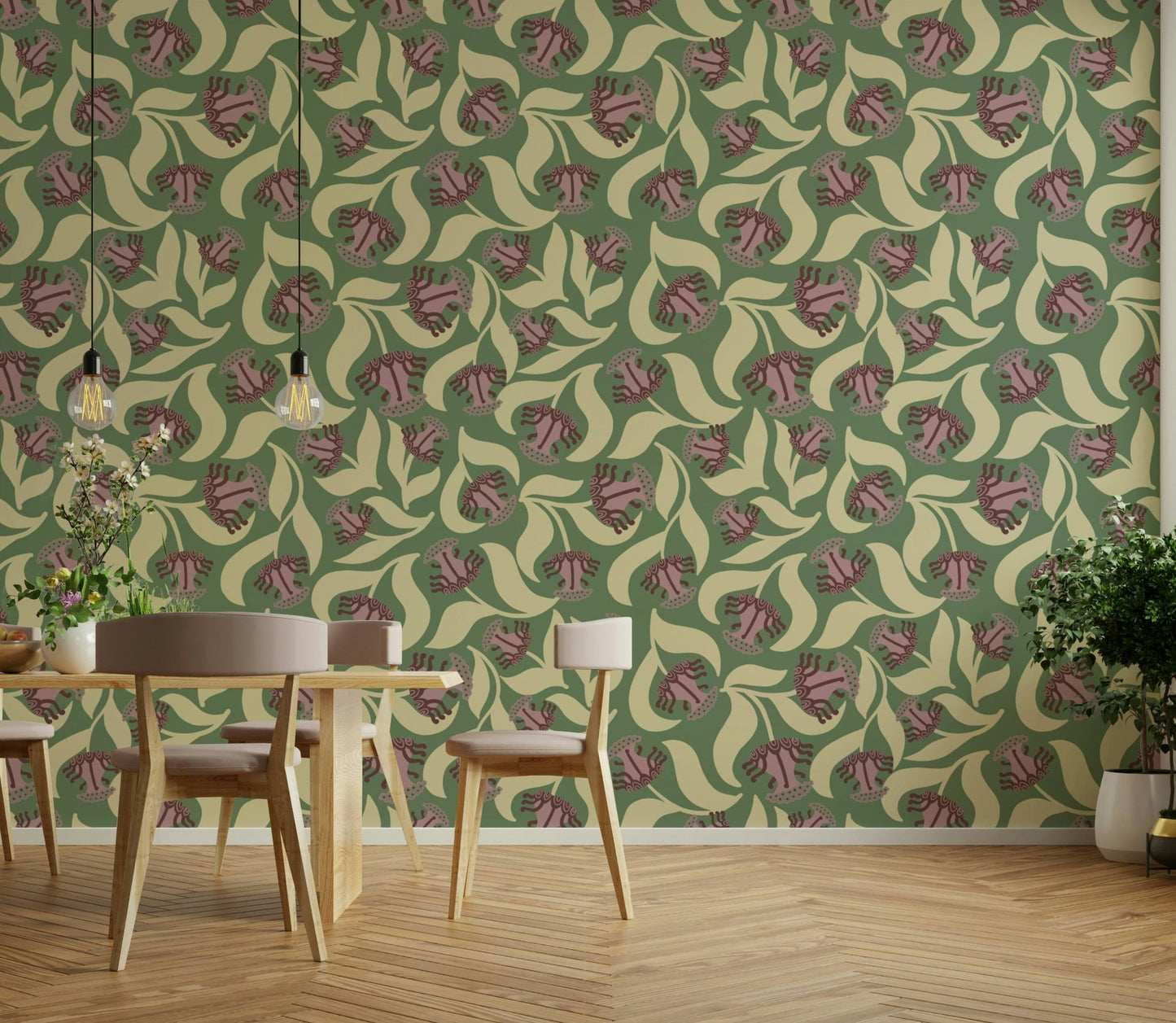 Colors are likely soft, muted, or slightly faded, consistent with a historical feel.
