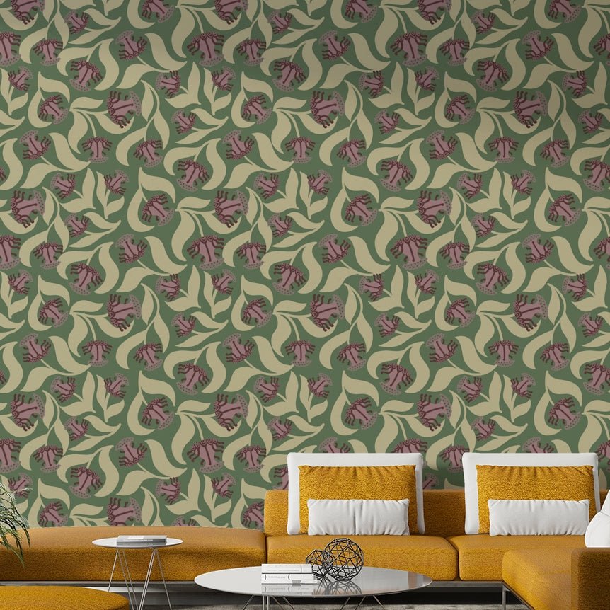 The design has a distinct vintage or antique aesthetic.
