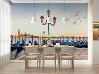 Iconic landmark India palace Venice Serenity peel and stick wallpaper