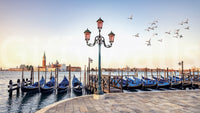 Palace reflection Venice Serenity wall mural golden hours setting
