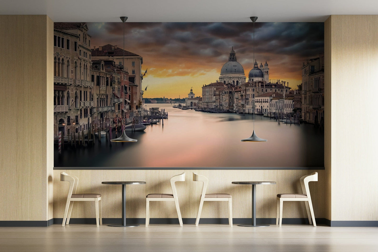 Grand Canal Sunset Wall Mural