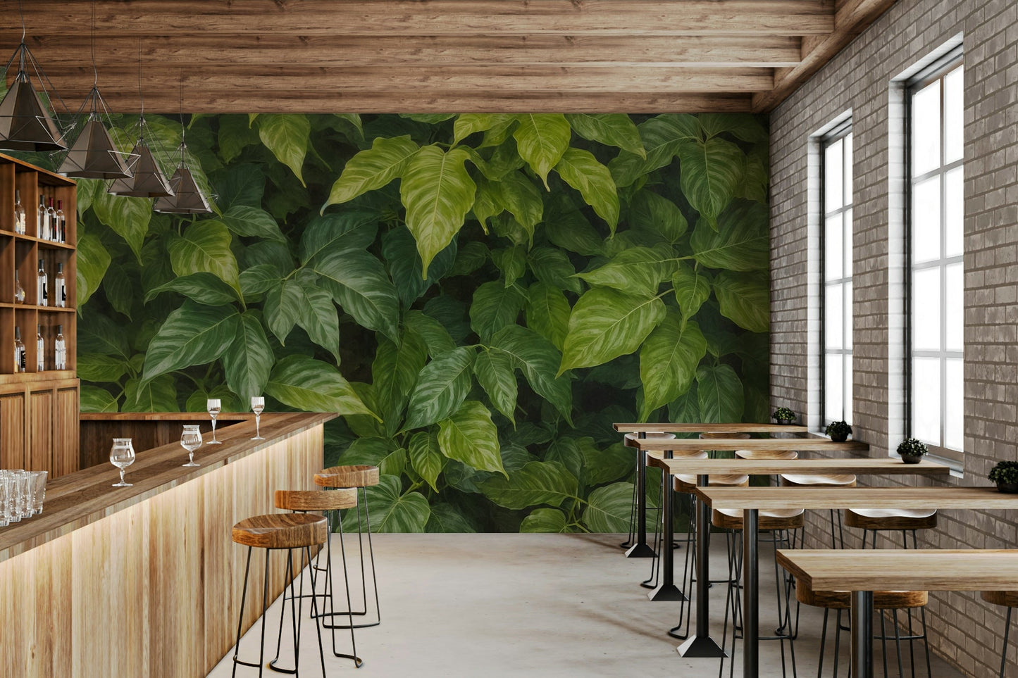 The overall feeling is one of peace, freshness, and quietness.
