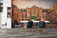 A graceful subtle pattern wall mural in rich, classic tones.

