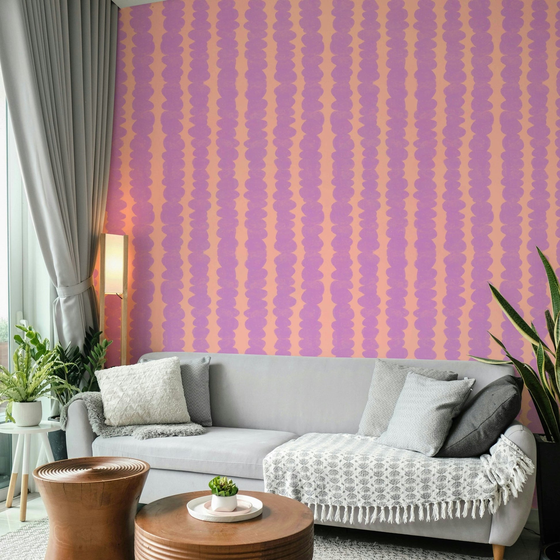 Elegant Vertical Dreams wallpaper for modern spaces

