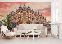 Vibrant Hub Wall Mural