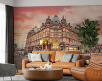 Vibrant Hub Wall Mural