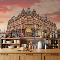 Vibrant Hub Wall Mural