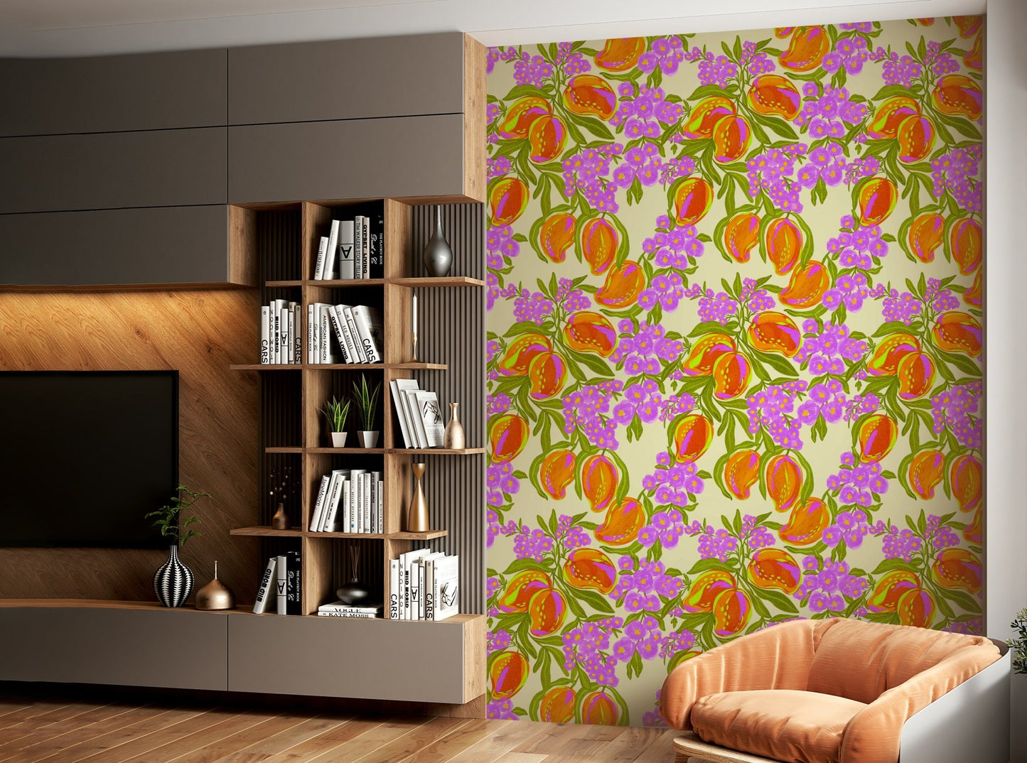 The mood is peaceful and serene.

