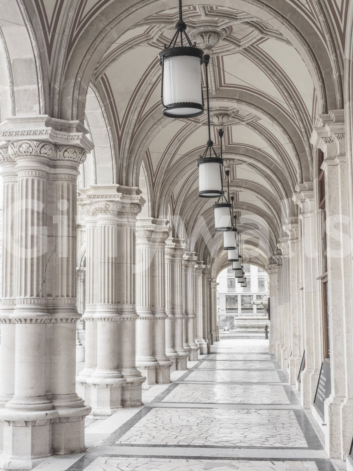 Heritage opera house mural wallpaper

