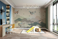 The image is suitable for a child's room or a nursery.

