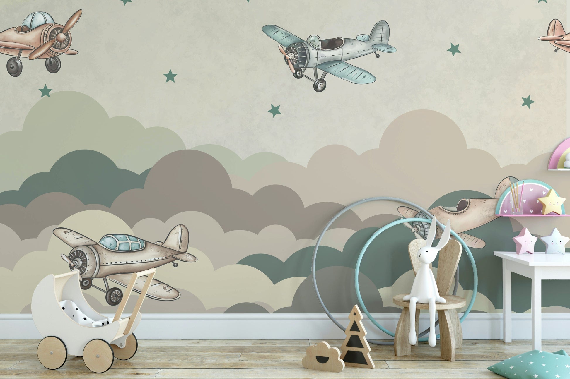 The image feels peaceful and restful.

