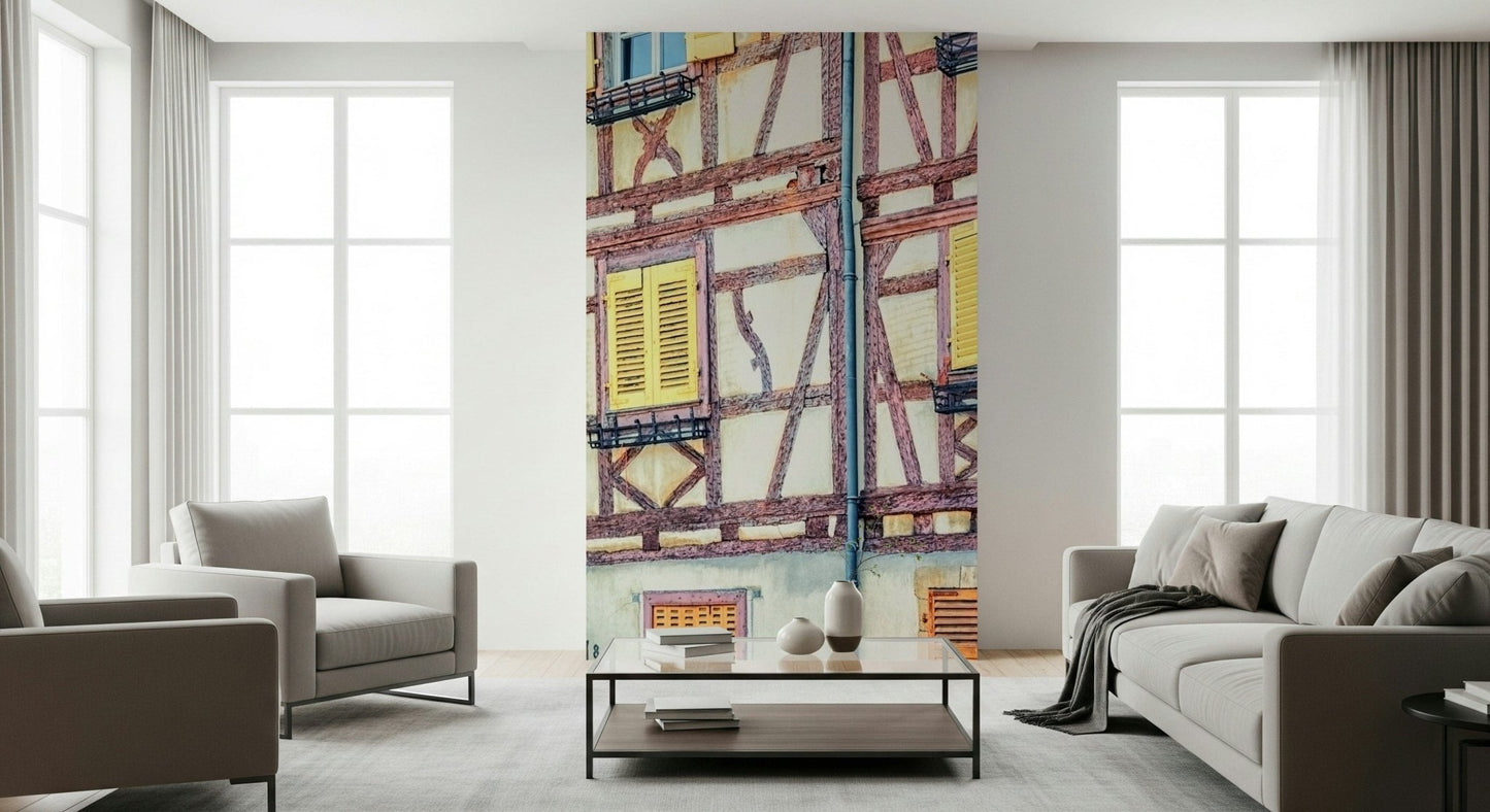 Vintage Alsace Wall Mural