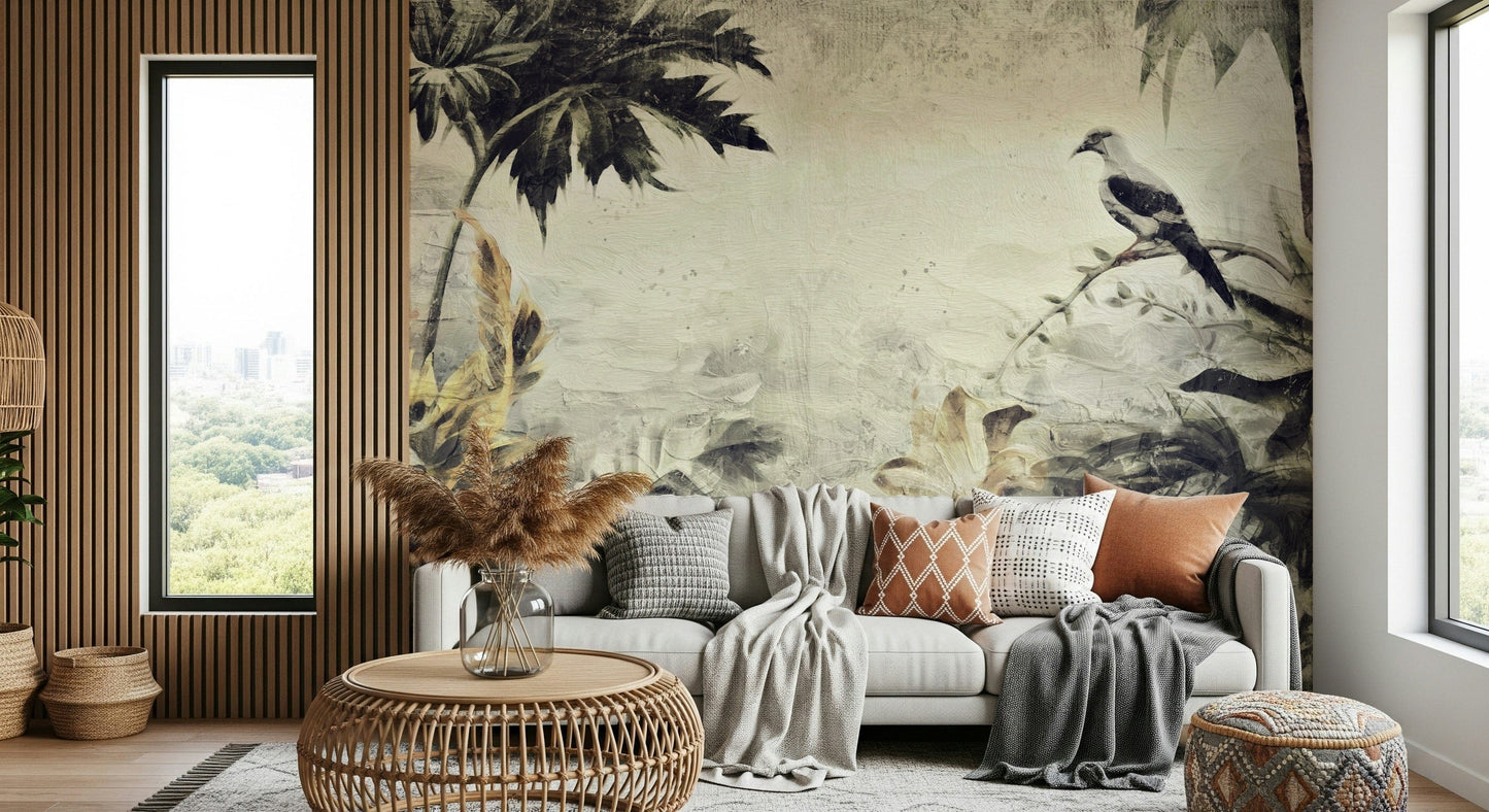 Vintage Bird Haven Wall Mural -2530885