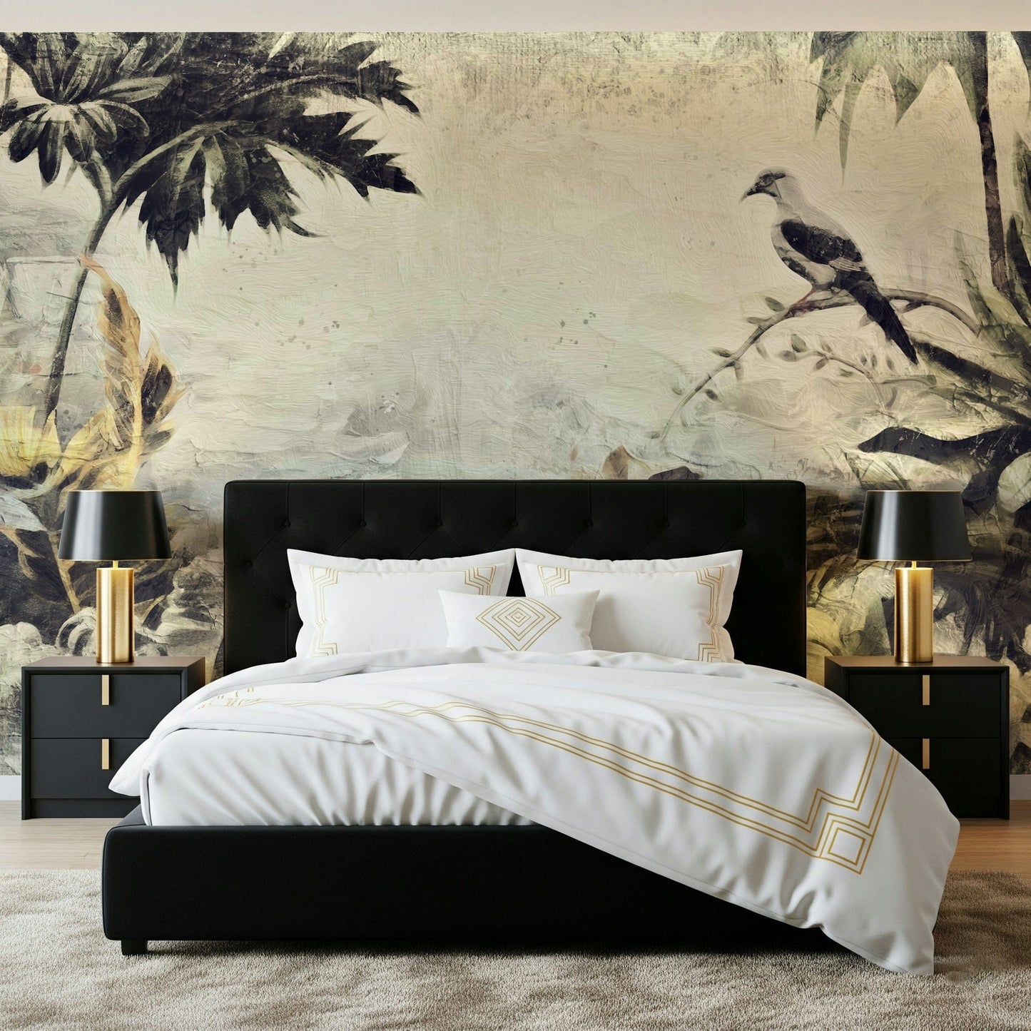 Vintage Bird Haven Wall Mural -2530885