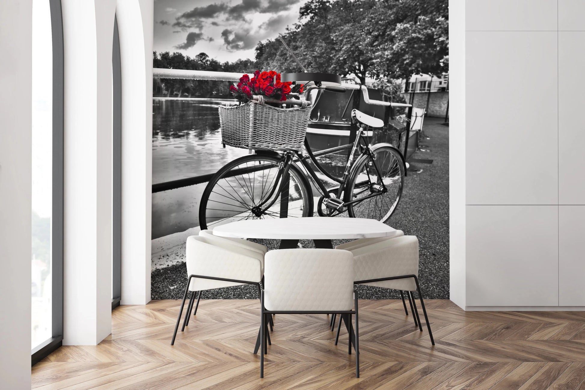 Vintage Bloom Ride Wall Mural