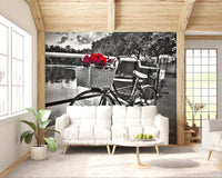 Vintage Bloom Ride Wall Mural