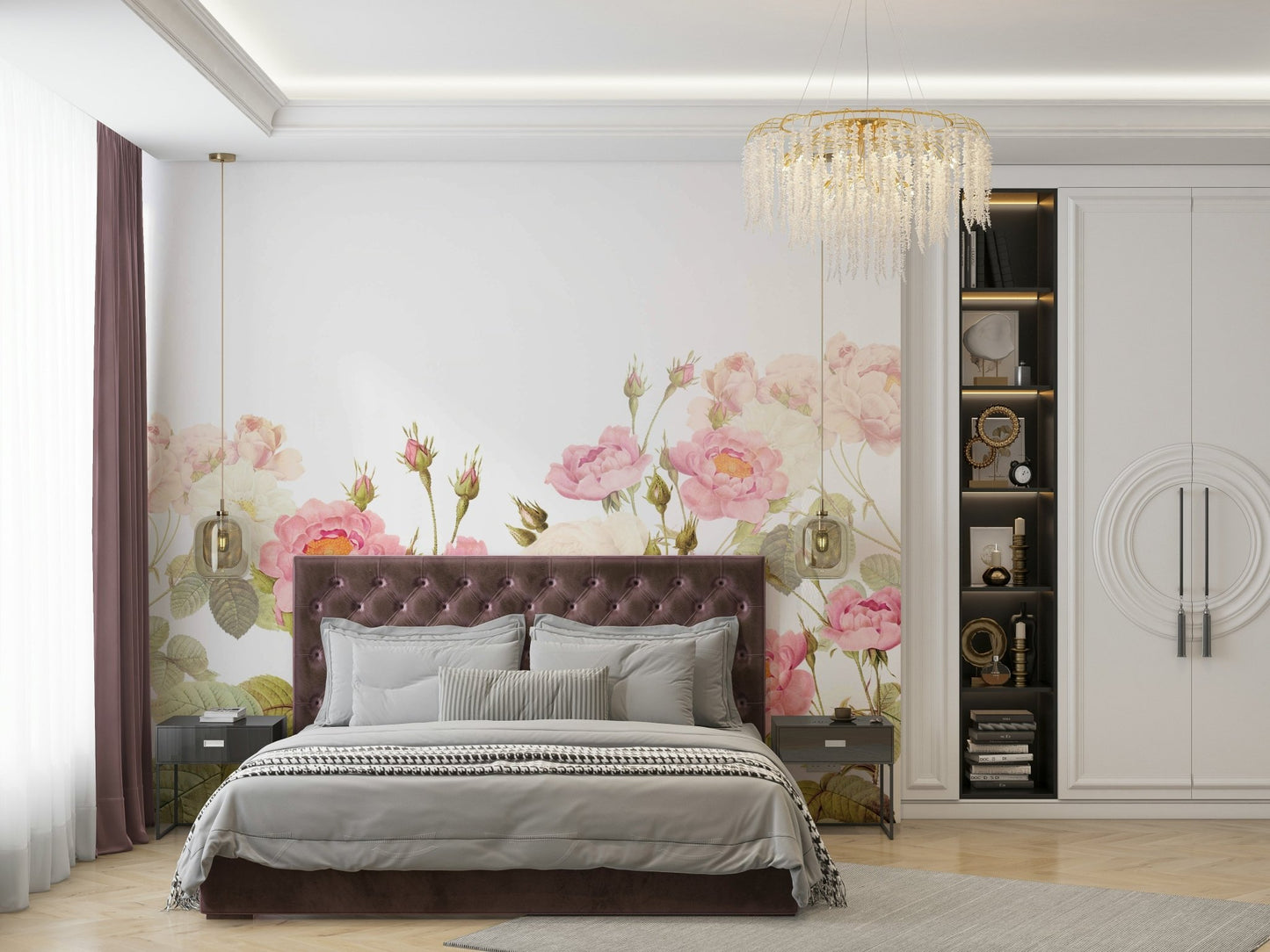 The overall color palette is soft, warm, and gentle.
