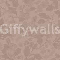 Solid blush mural in romantic bedroom setup

