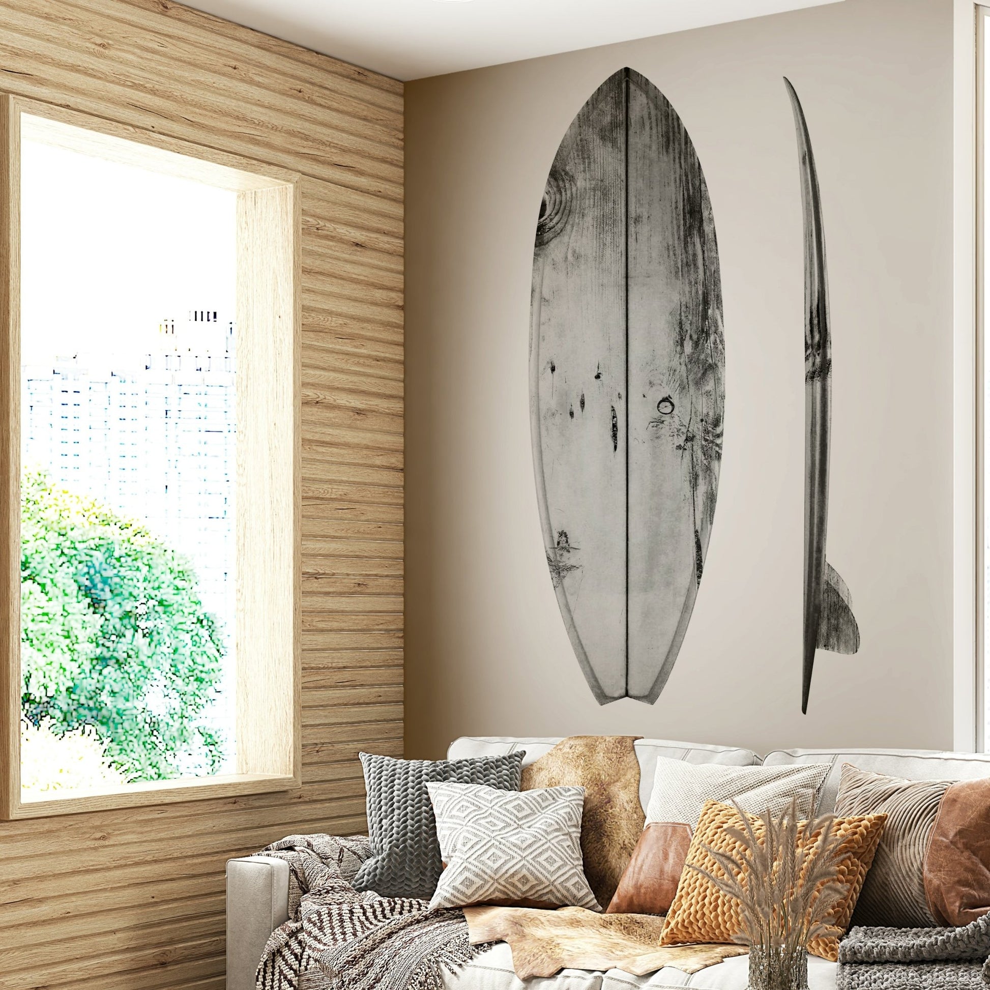 vintage board wall mural

