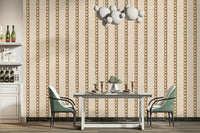 A peaceful wallpaper with a modern, geometric design.

