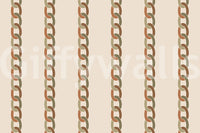 The style is a minimalist graphic design with a subtle, distressed feel.

