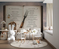 Vintage Cookbook Wall Mural