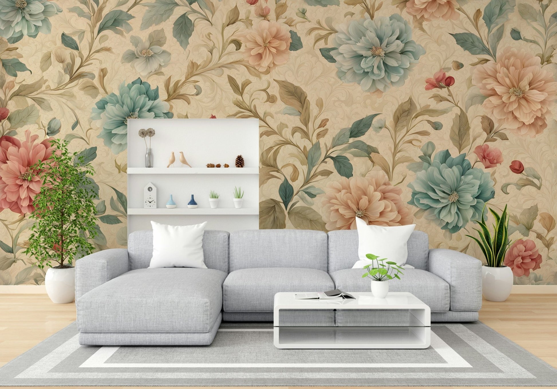 Sense of nostalgic charm and natural beauty.

