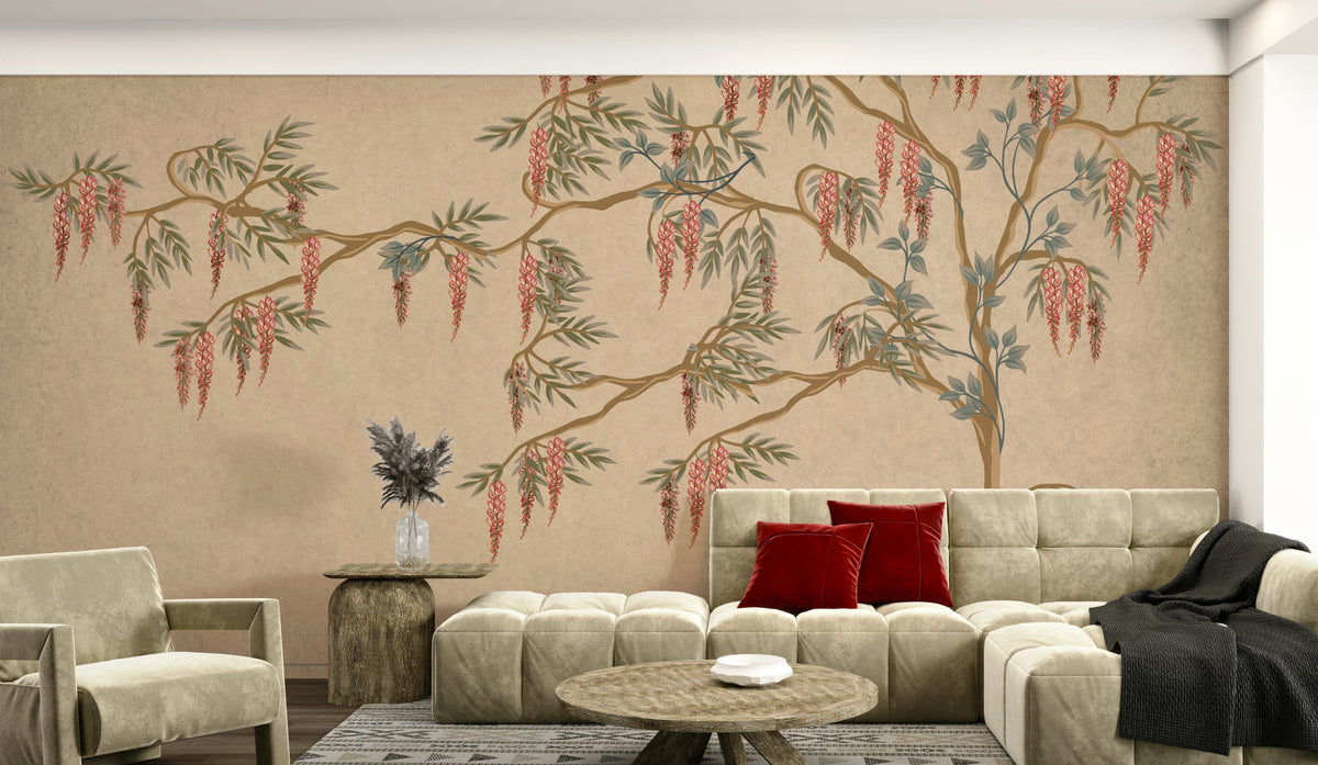 The colors are soft and gentle, with a muted, classic palette.

