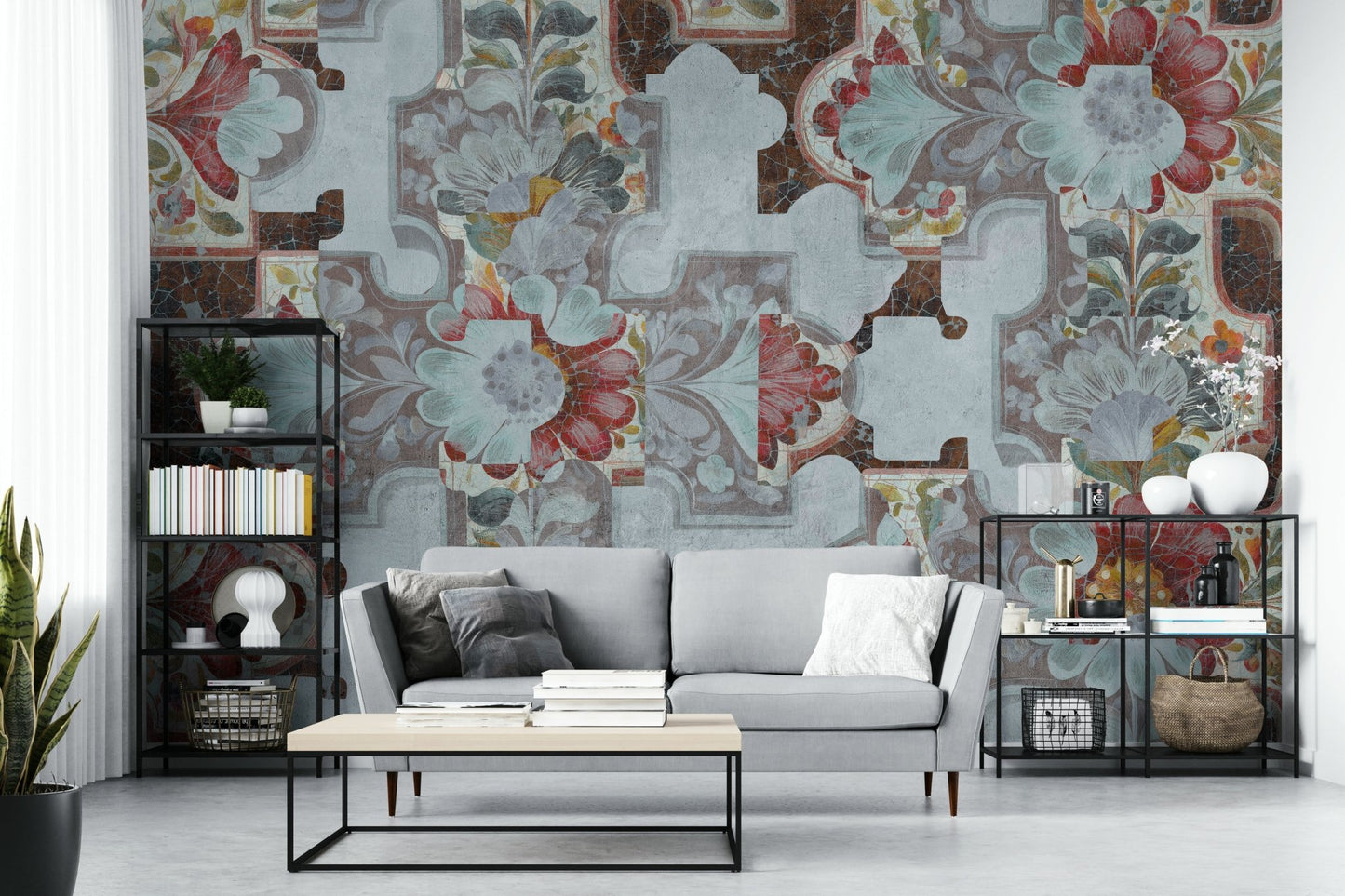 Blends traditional and modern aesthetics.

