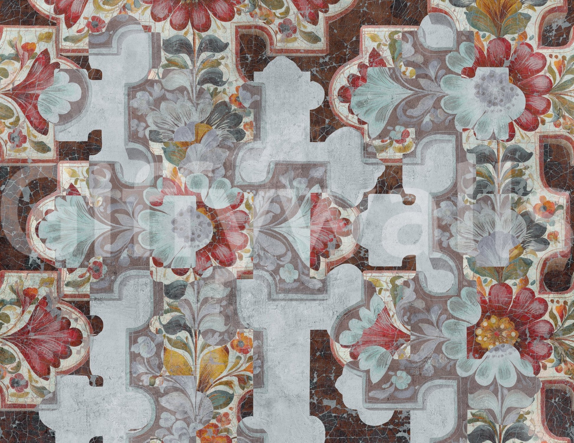 Hints of both antique and contemporary design.