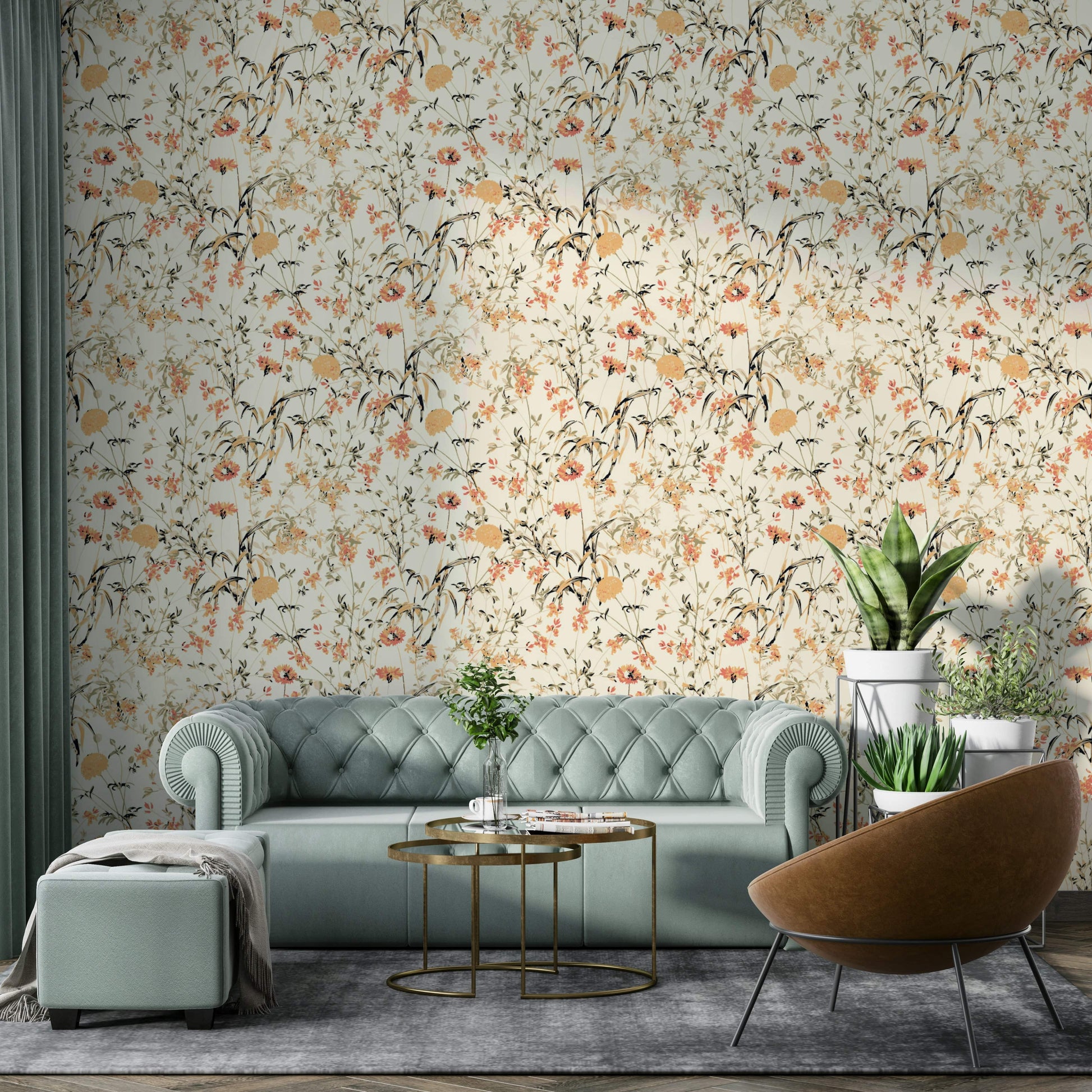 Subtle Summer soft home wallpaper