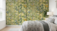 Vintage Garden English Roses Wall Mural