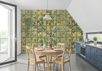Vintage Garden English Roses Wall Mural