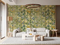 Vintage Garden English Roses Wall Mural