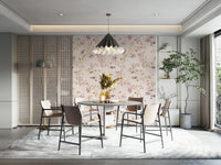 Vintage Garden Romance Wallpaper with soft watercolor florals.

