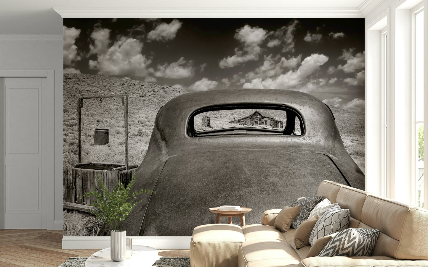 Ghost Town Relic Wall Mural -2308173